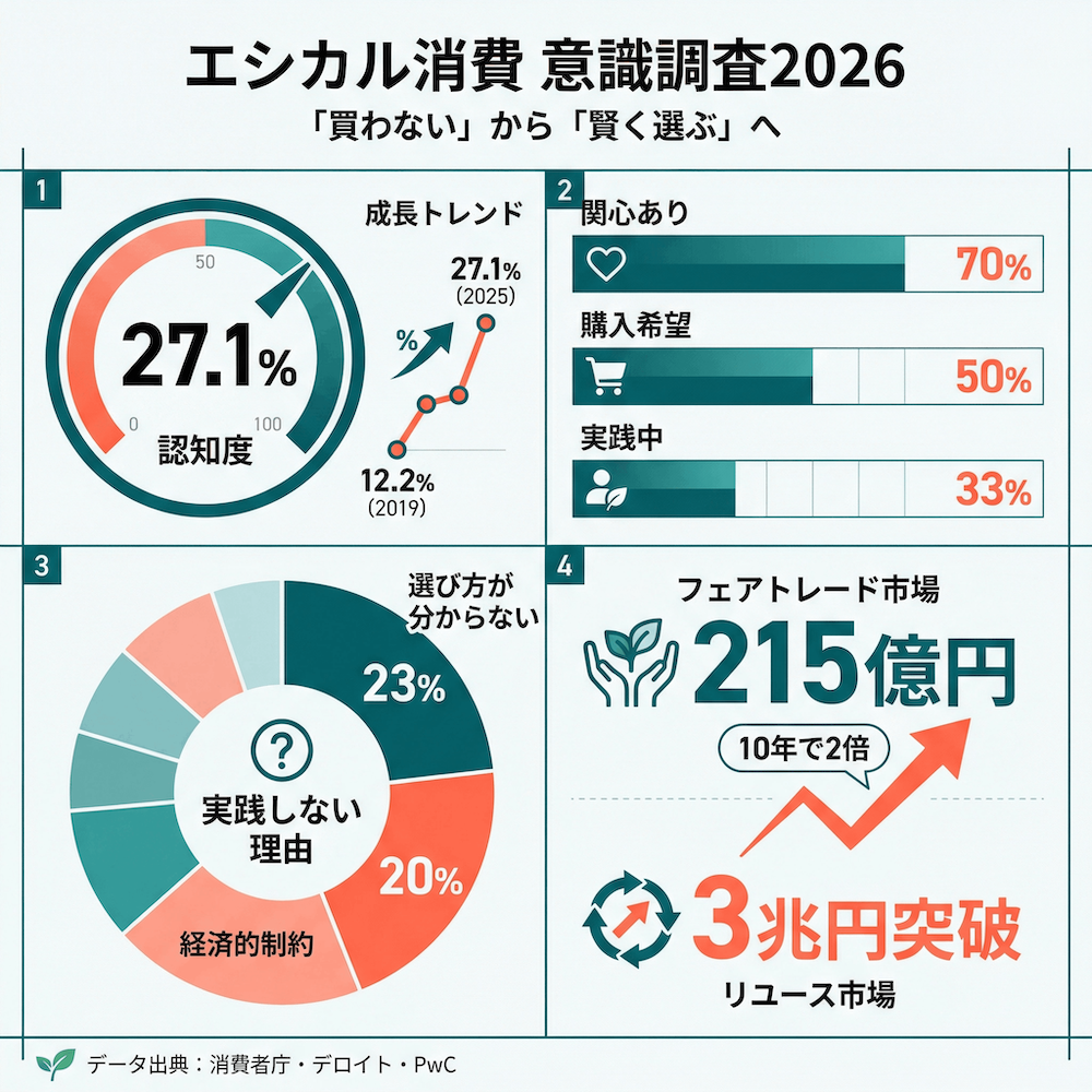 エシカル消費意識調査2026 